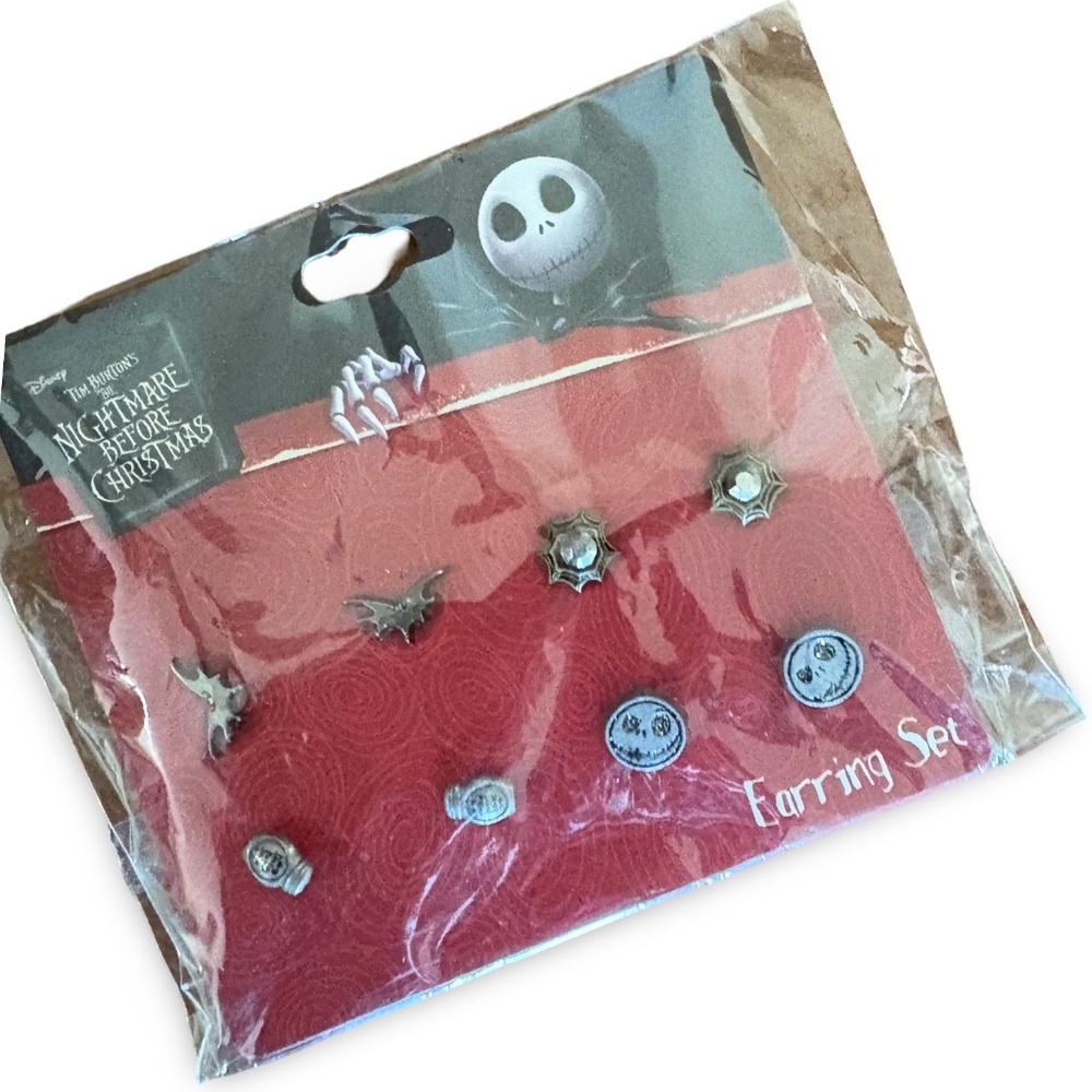 The Nightmare Before Christmas Stud Earring Set